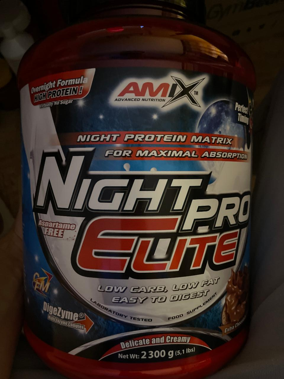 Fotografie - Protein Night Pro Elite Amix Nutrition