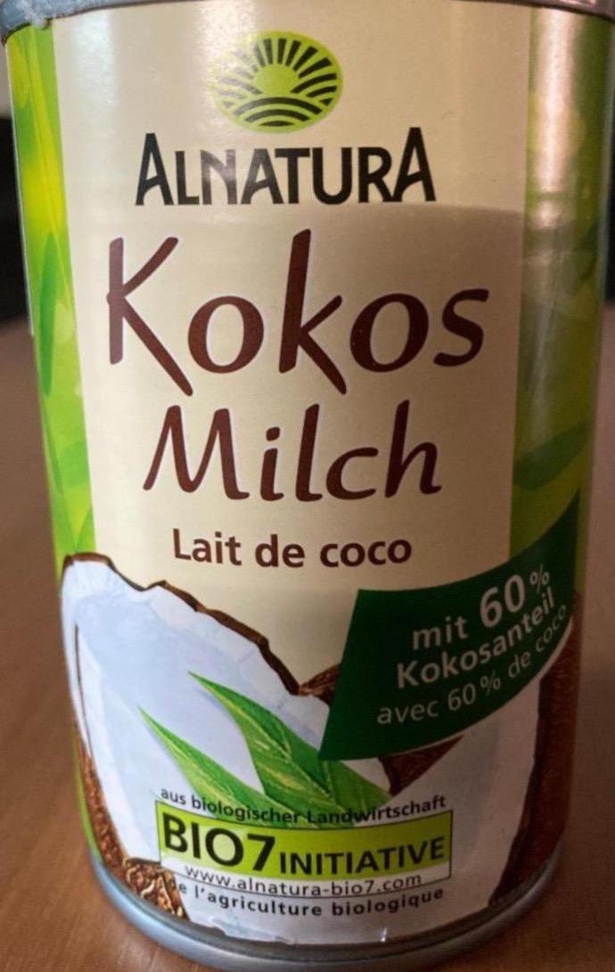 Fotografie - kokosové mlieko Bio Alnatura