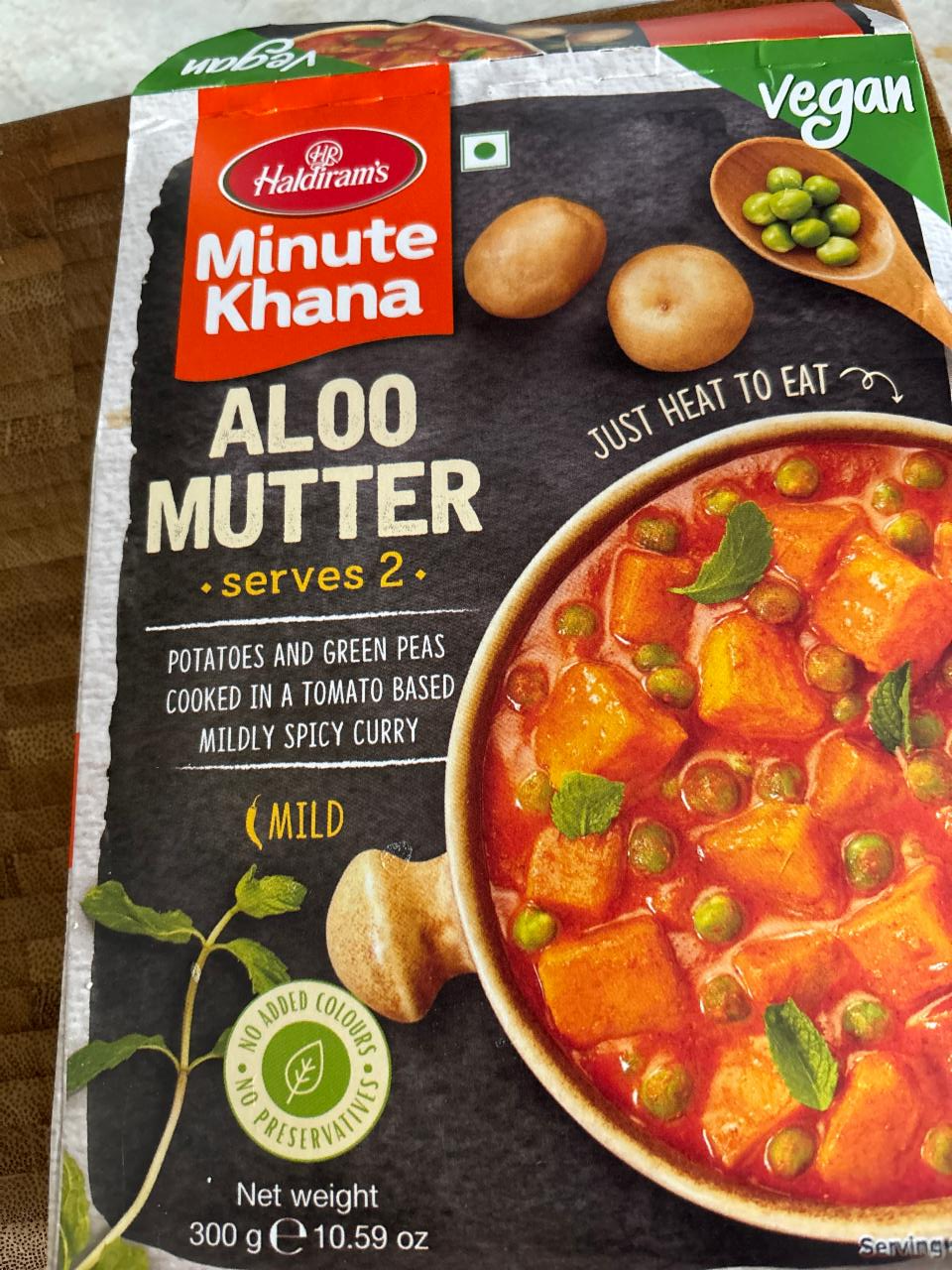 Fotografie - Aloo Mutter Haldiram’s