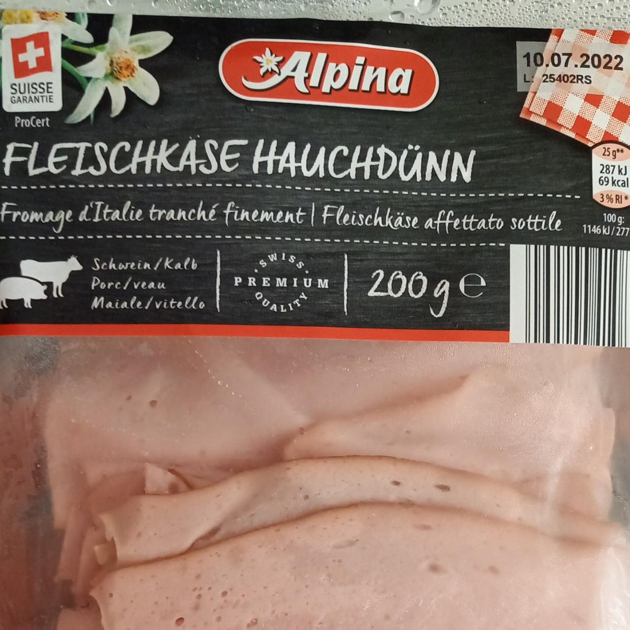 Fotografie - Fleischkäse Hauchdünn (bravcovo-hov. sunka)