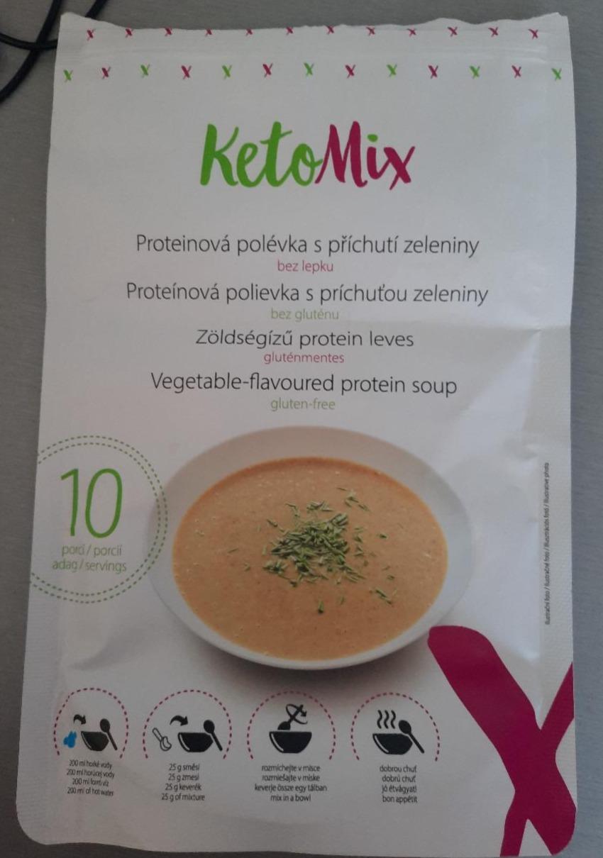 Fotografie - Polievka s príchuťou zeleniny KetoMix