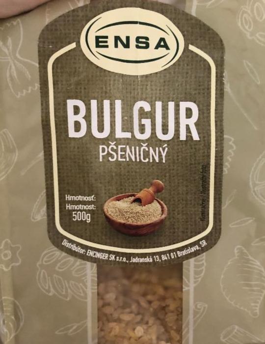 Fotografie - bulgur pšeničný Ensa