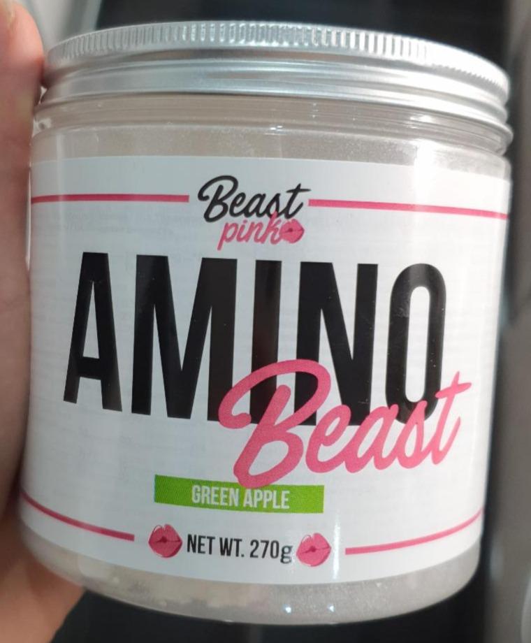 Fotografie - Amino Beast Green Apple Gymbeam