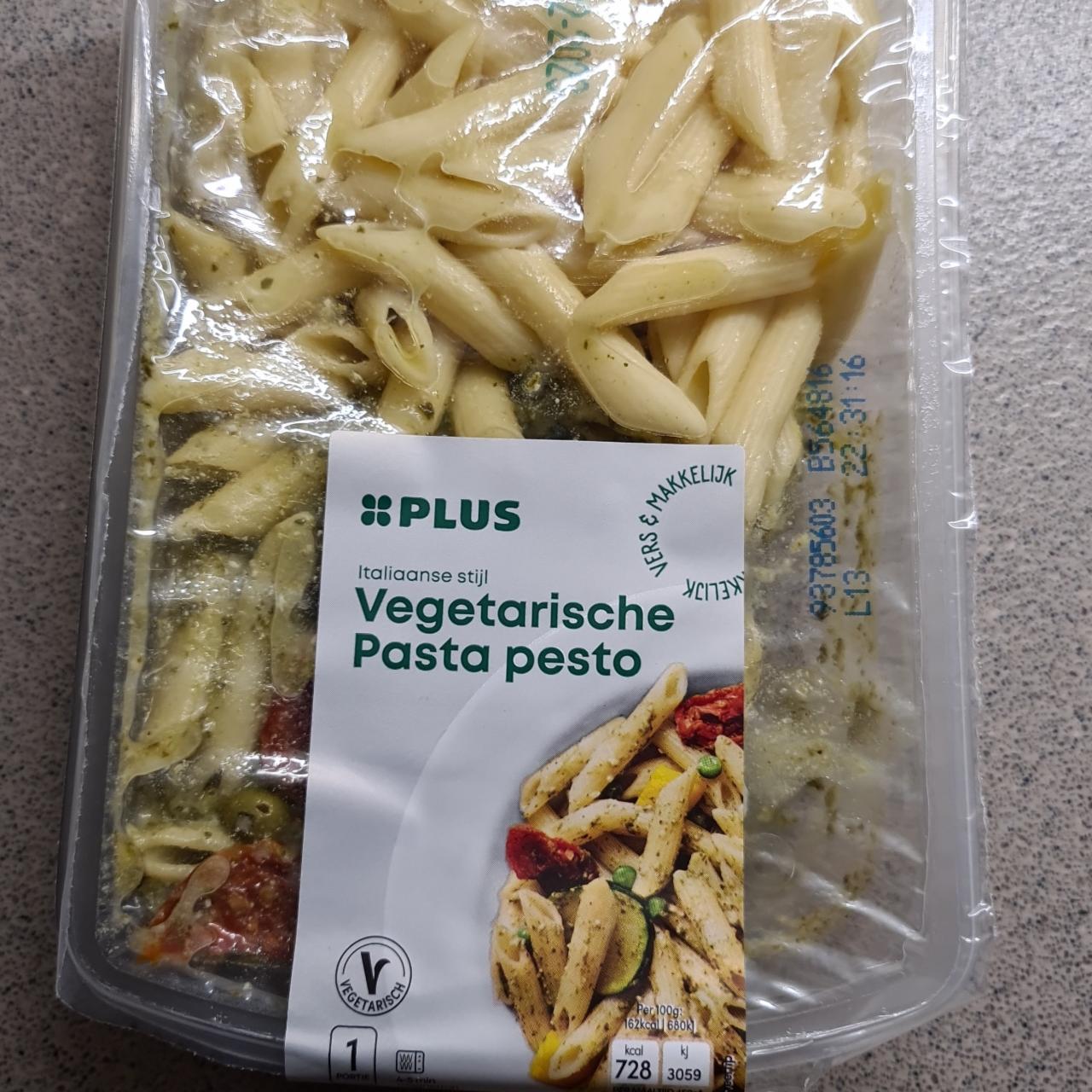 Fotografie - Vegetarische Pasta pesto Plus