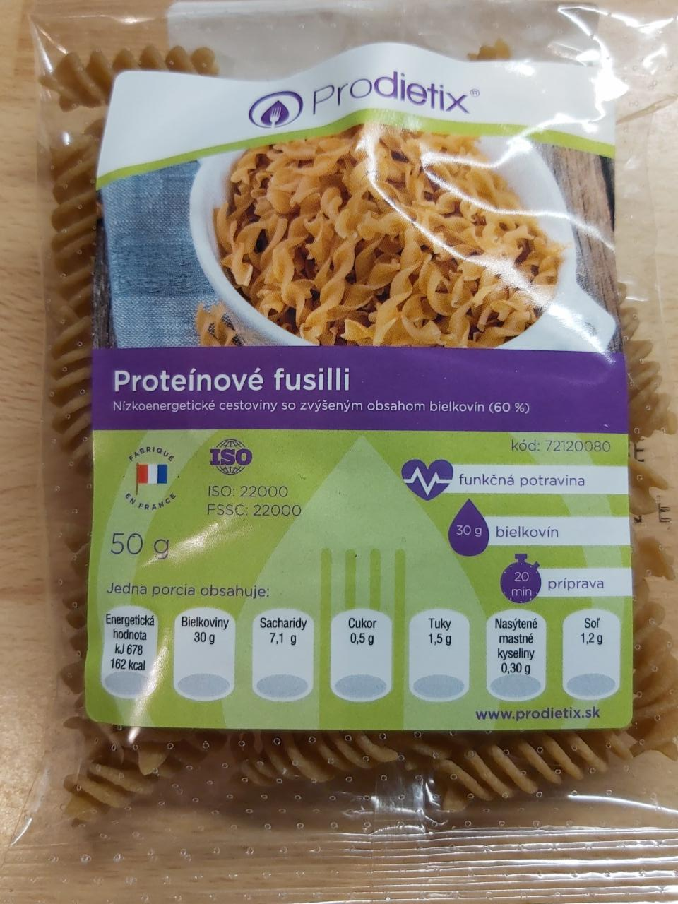 Fotografie - Fusilli Prodietix Slim