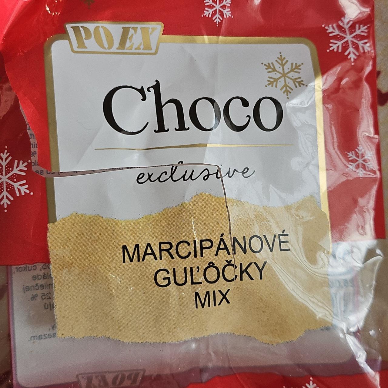 Fotografie - Choco exclusive Marcipánové guľôčky mix Poex