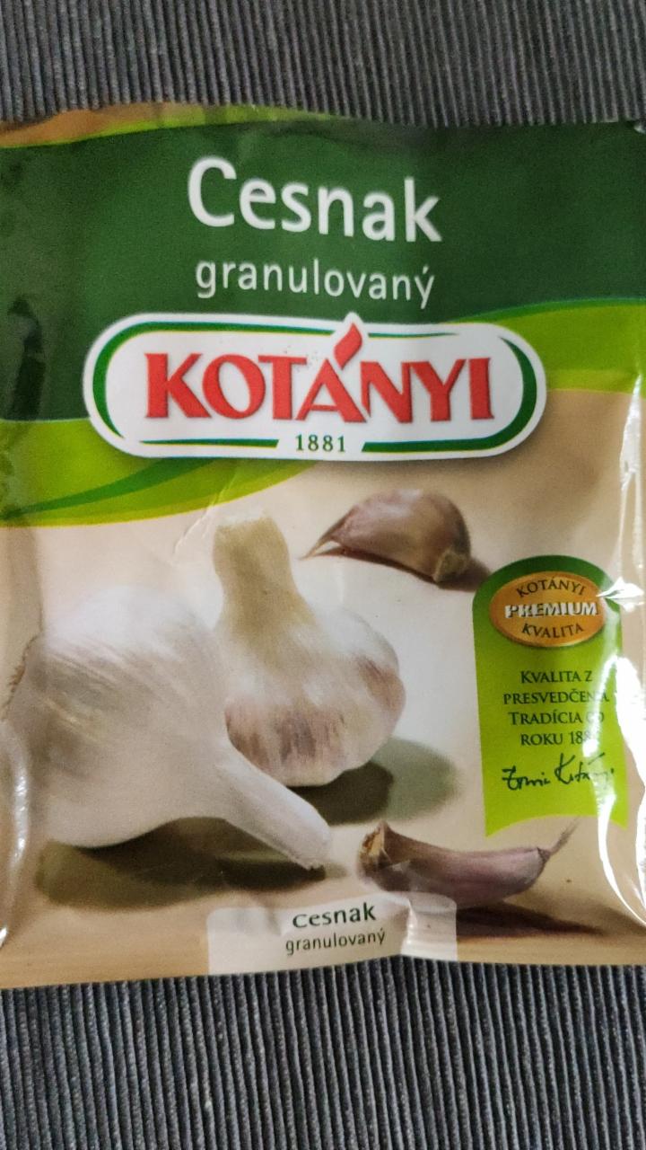 Fotografie - Cesnak granulovaný Kotányi