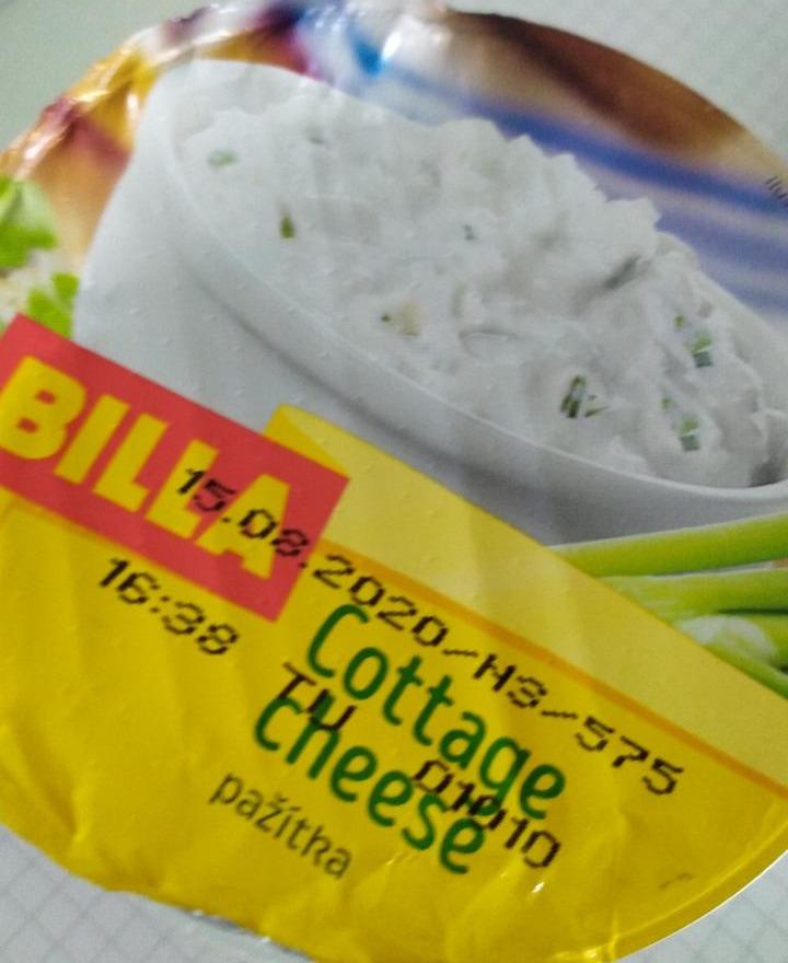 Fotografie - Billa Cottage cheese pažítka tuk 4.2%