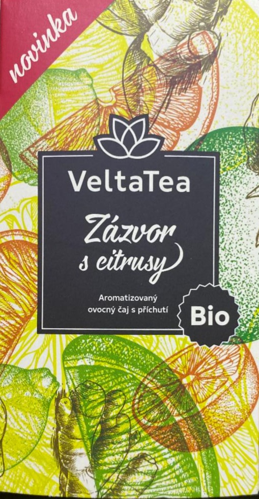 Fotografie - VeltaTea Zázvor a citrusy BIO