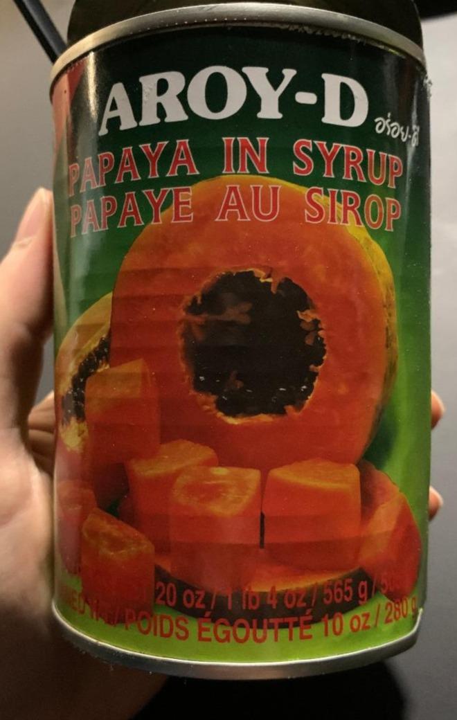 Fotografie - AROY-D Papaya in Syrup