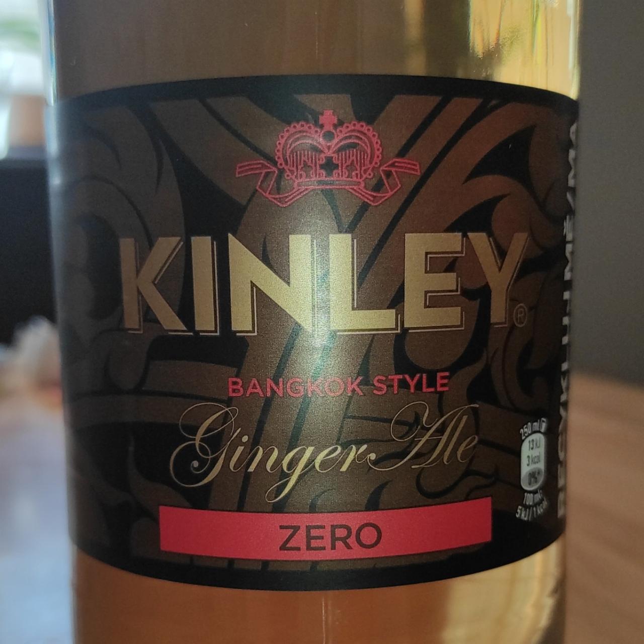 Fotografie - Kinley Bangkok style Ginger Ale Zero