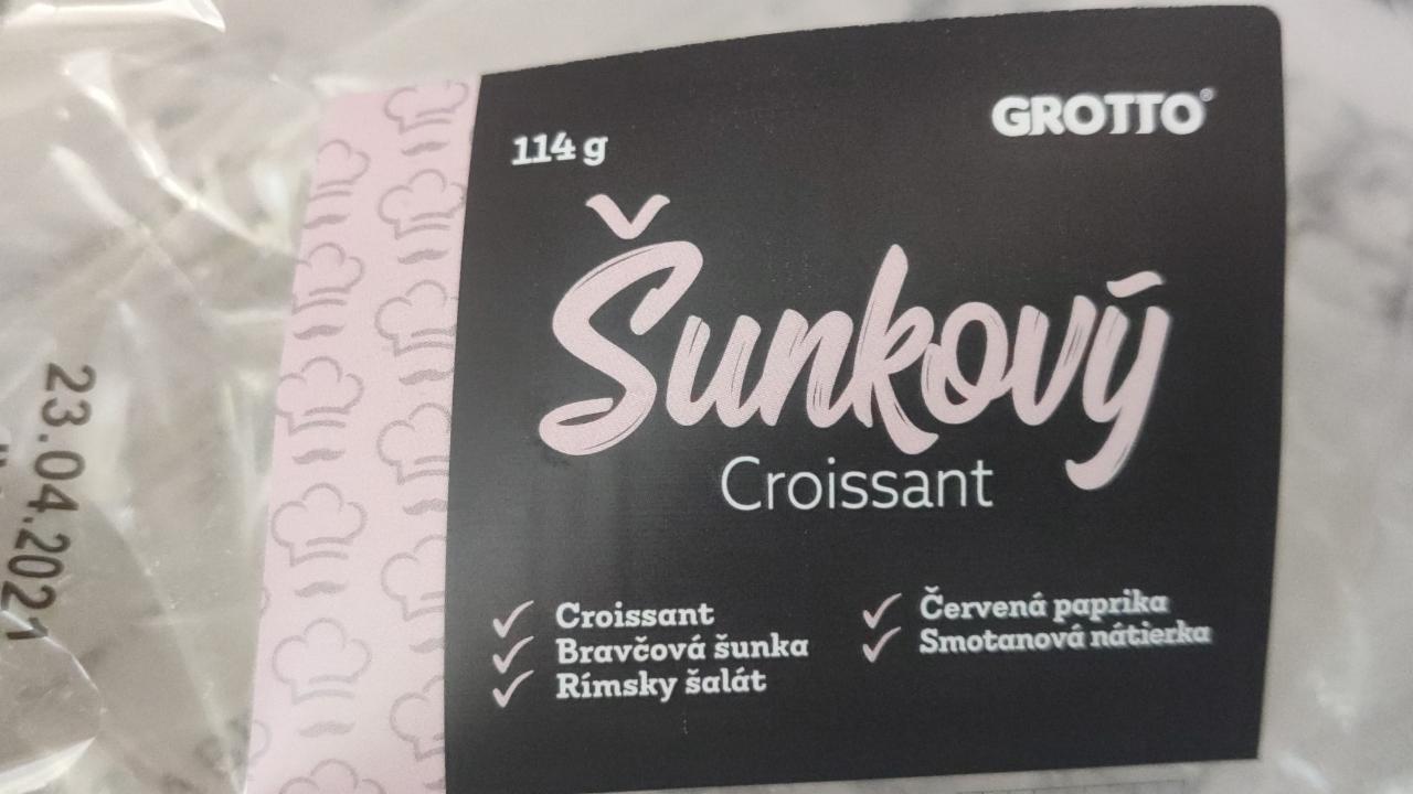 Fotografie - Šunkový croissant Grotto