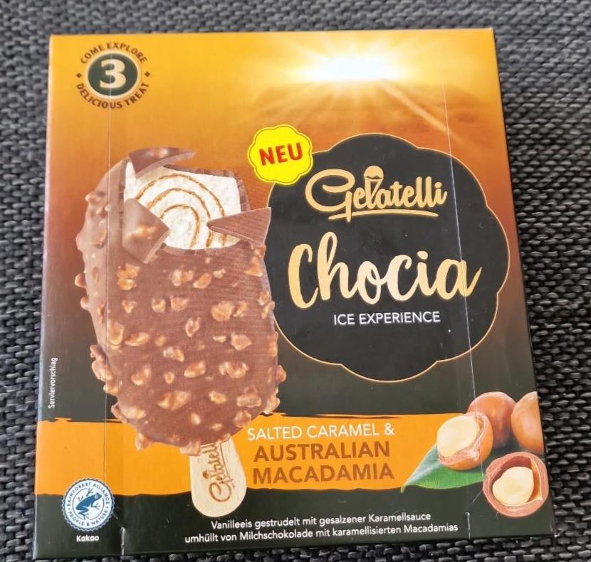 Fotografie - Chocia Salted Caramel & Australian Macadamia Gelatelli