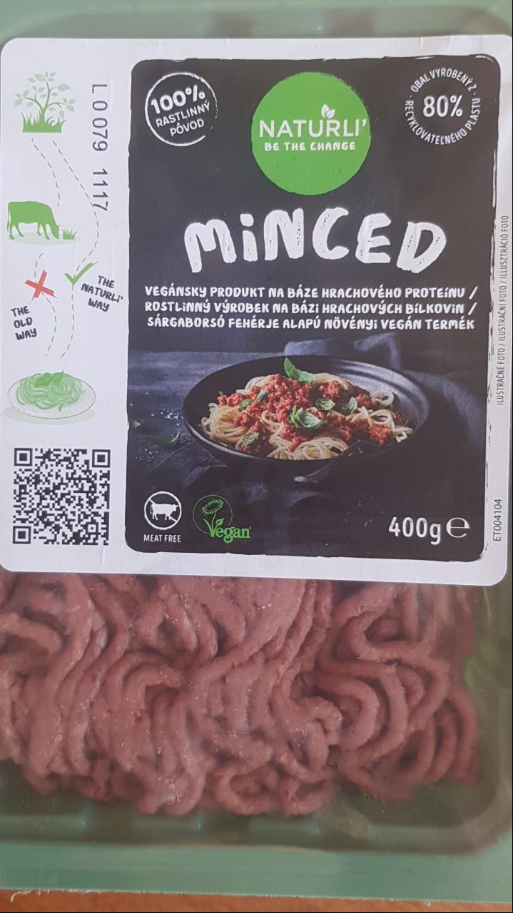 Fotografie - Naturli Vegan Minced Meat