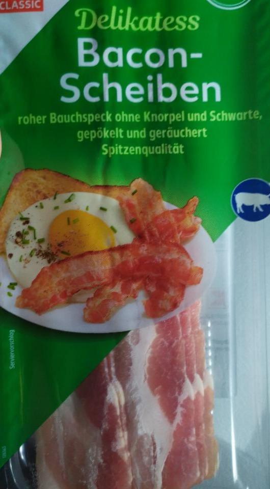 Fotografie - Delikatess bacon-scheiben