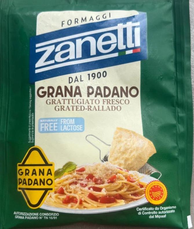 Fotografie - Zanetti gradana padano parmezan