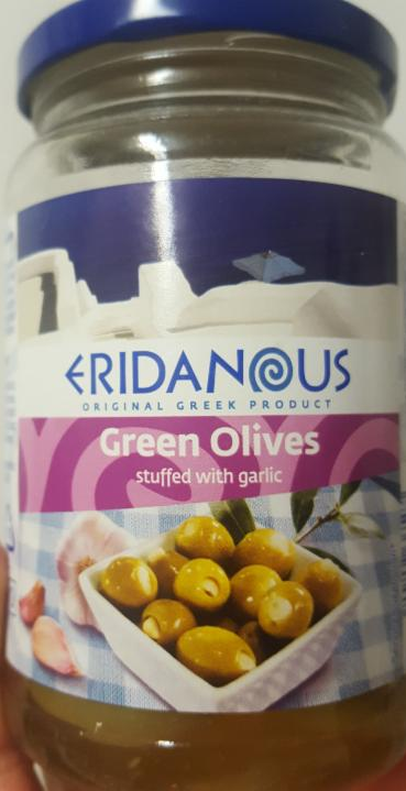 Fotografie - Eridanous olivy plnené cesnakom
