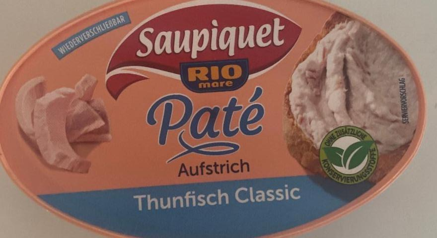 Fotografie - Paté Aufstrich Thunfisch Classic Saupiquet Rio mare