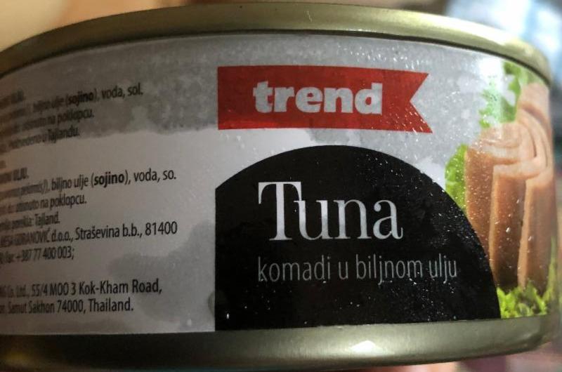 Fotografie - Tuna trend