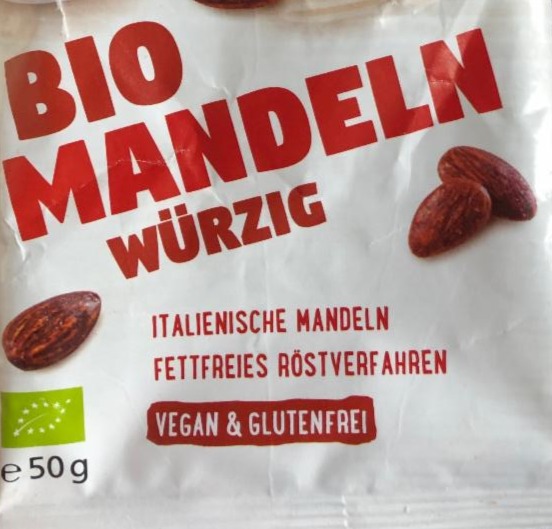 Fotografie - Mandeln wurzig Bio