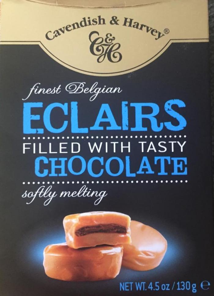 Fotografie - Finest Belgian Eclairs filled with tasty chocolate