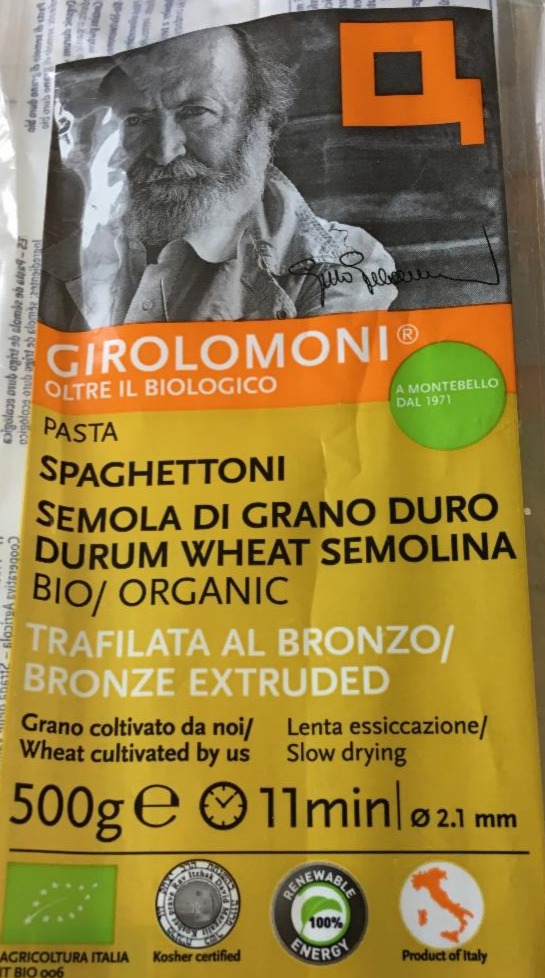 Fotografie - Spaghettoni Girolomoni 