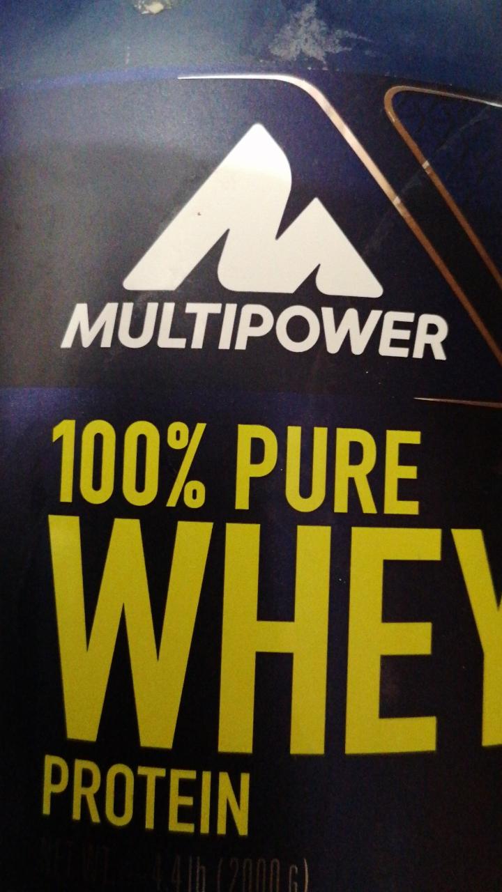 Fotografie - 100% pure whey protein Multipower