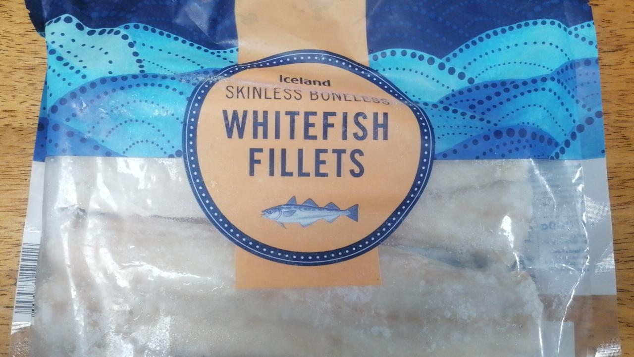 Fotografie - Whitefish Fillets Iceland