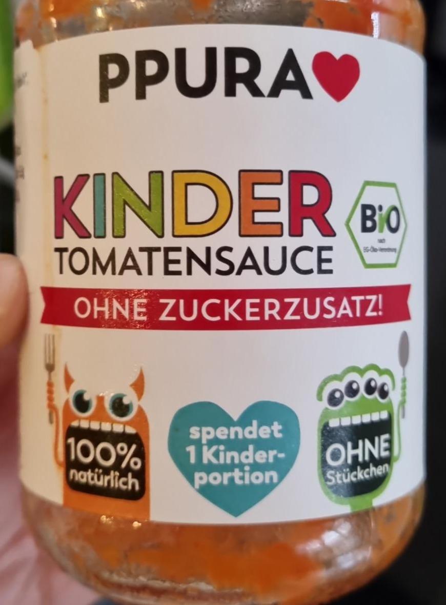 Fotografie - Kinder Tomatensauce Ppura