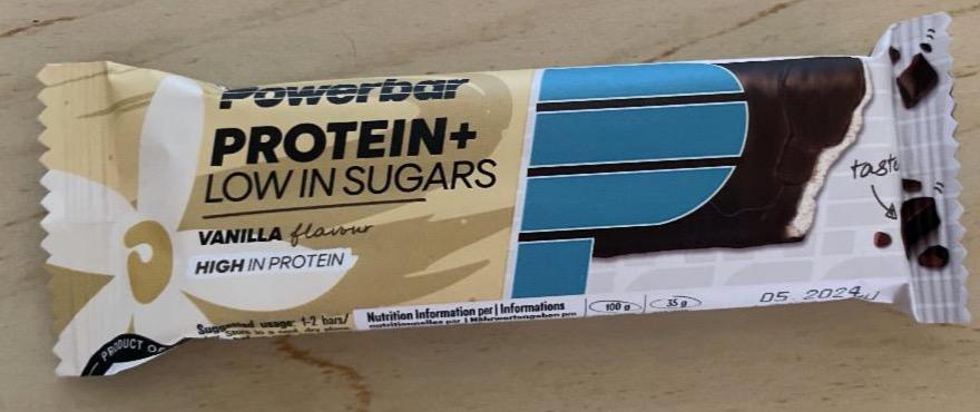 Fotografie - Powerbar PROTEIN+ low in sugars vanilla