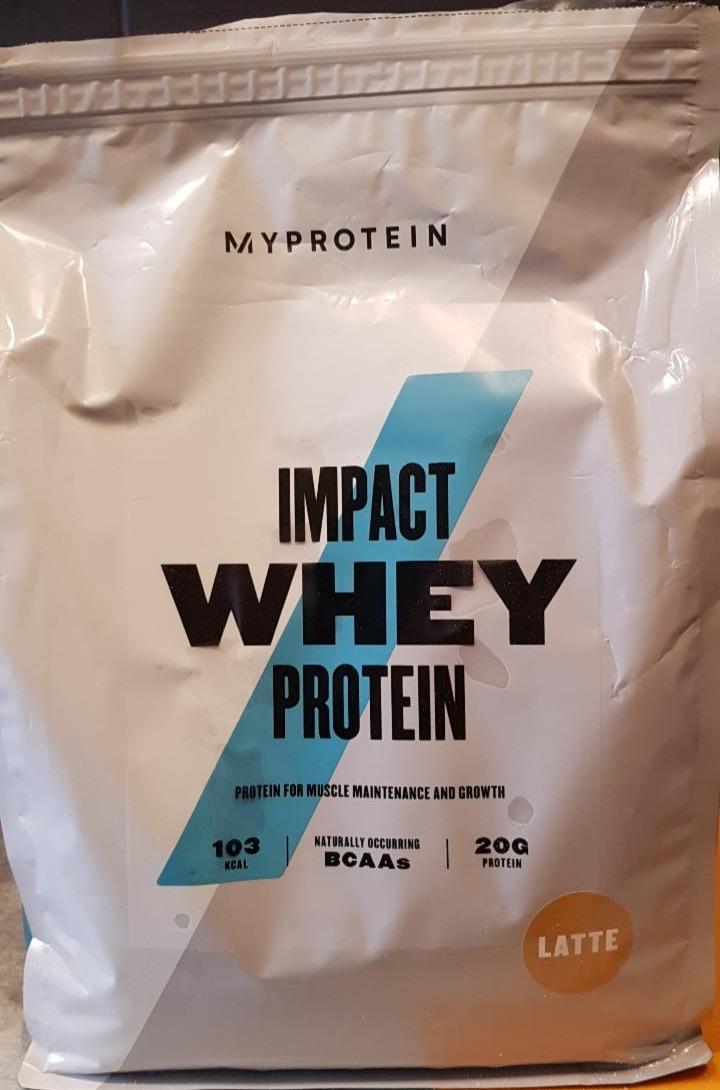 Fotografie - Myprotein Impact Whey Protein Latte
