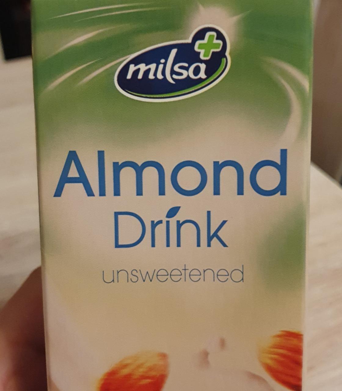 Fotografie - Almond Drink unsweetened Milsa