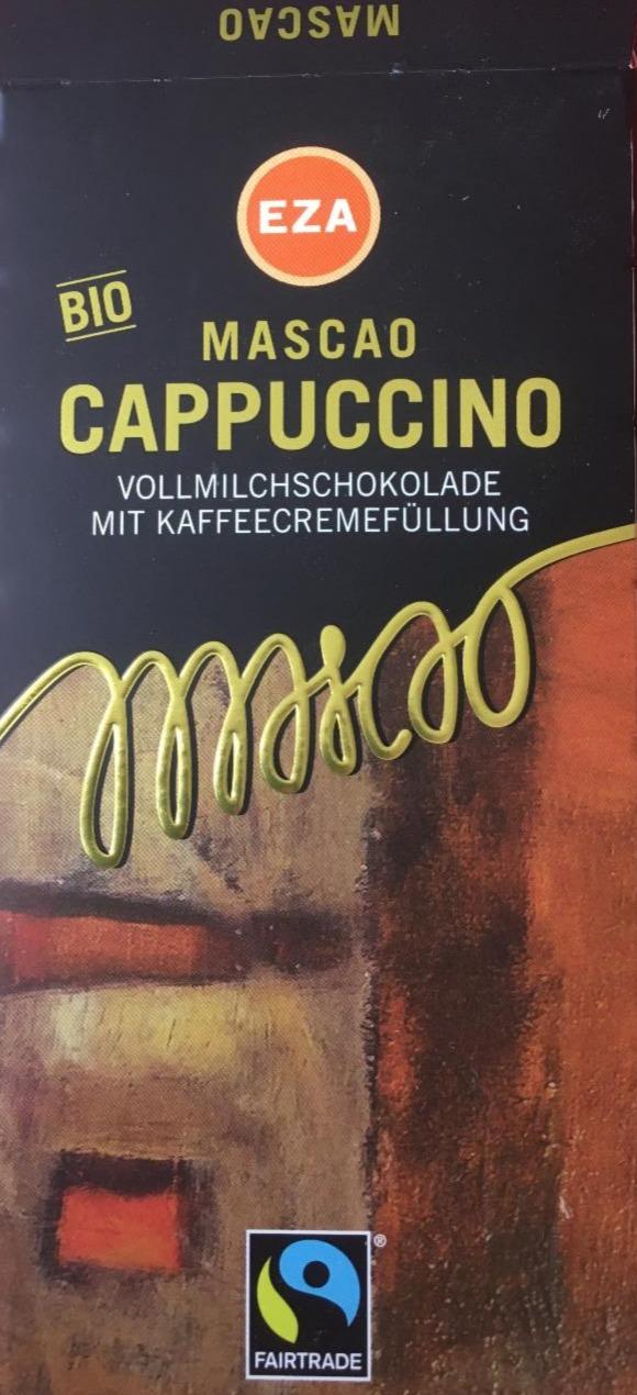 Fotografie - Bio Mascao Cappuccino Vollmilchschokolade EZA