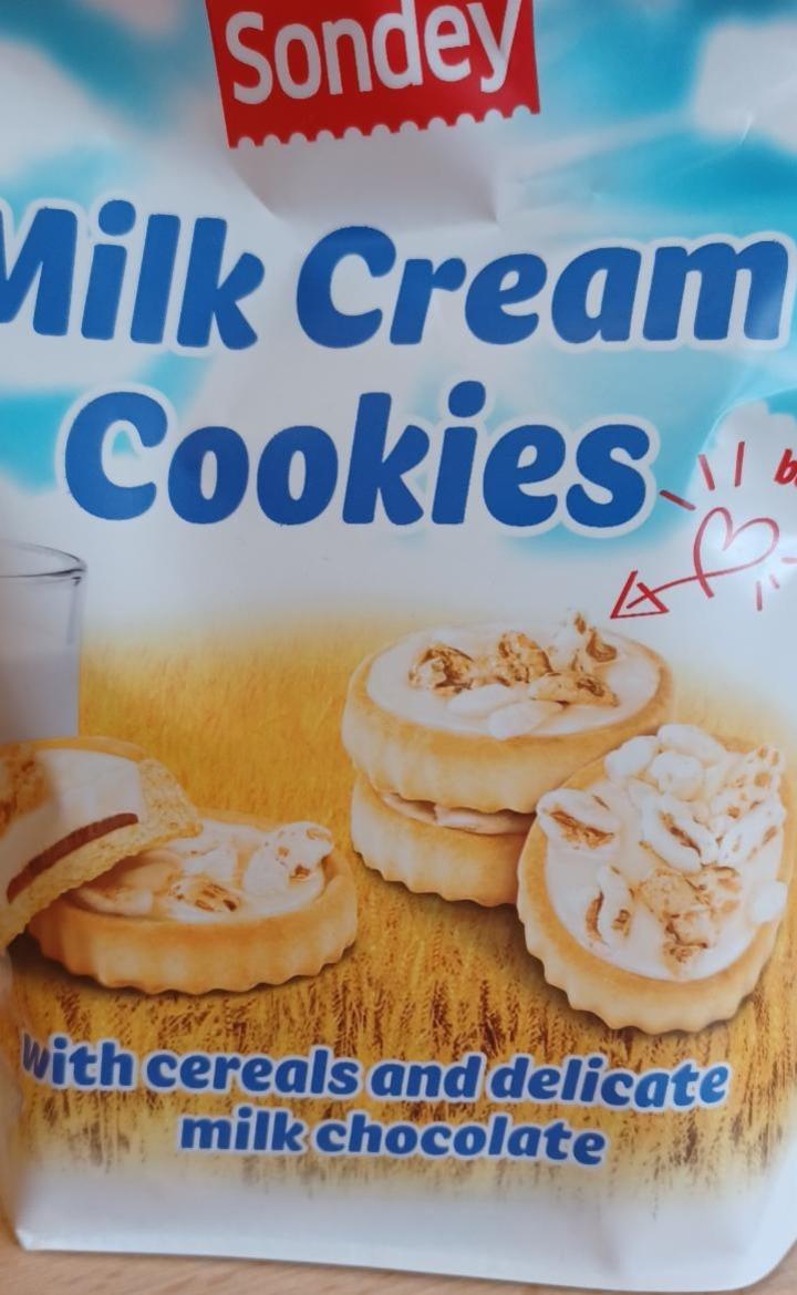 Fotografie - Milk cream cookies Sondey