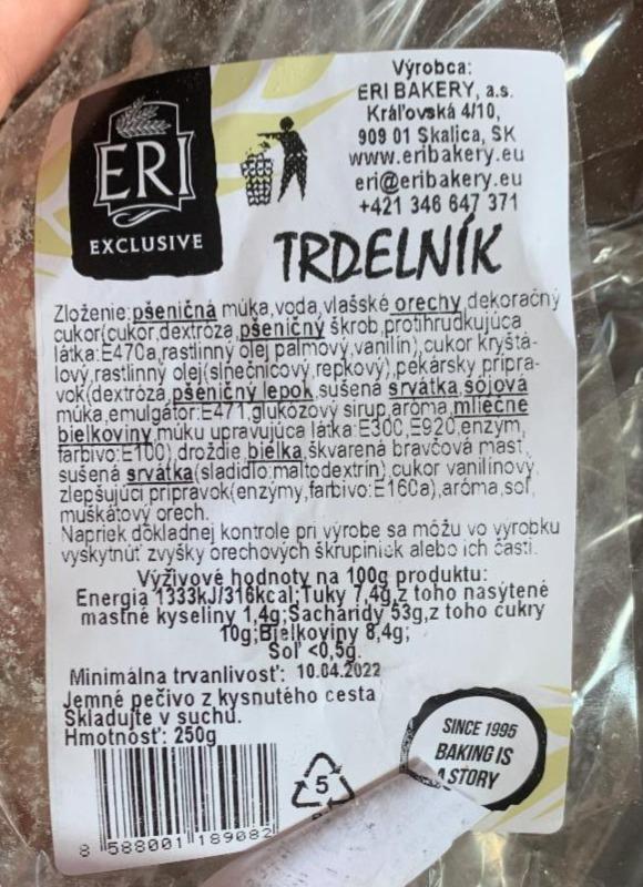 Fotografie - Trdelník ERI EXCLUSIVE