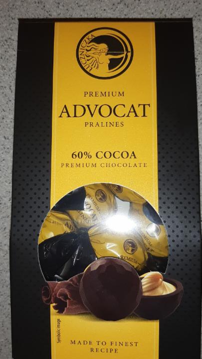 Fotografie - Advocat Pralines 60% cocoa