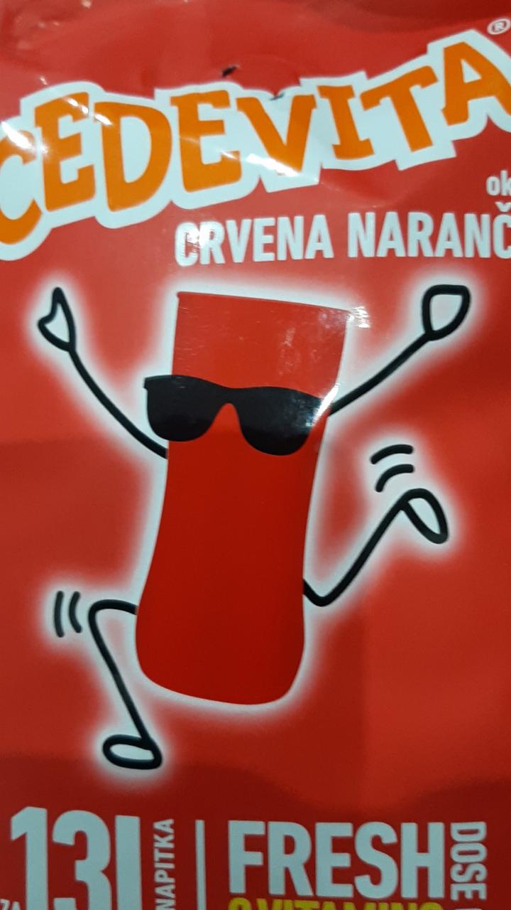 Fotografie - Cedevita okus crvena naranča