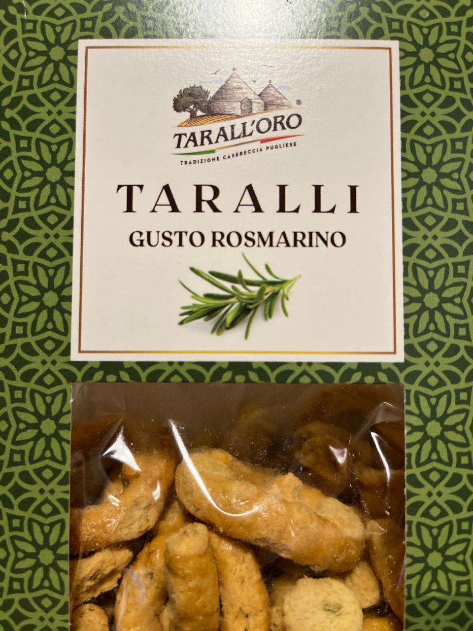 Fotografie - Taralli Gusto Rosmarino Tarall'oro