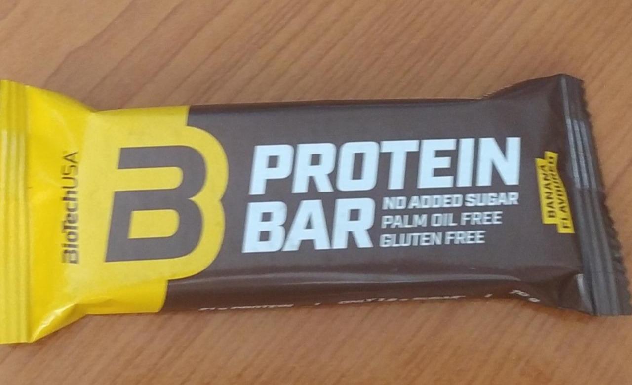 Fotografie - Protein bar Banana flavoured BioTechUSA