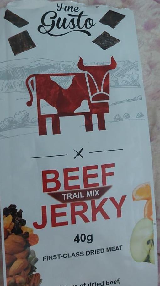 Fotografie - Beef Jerky Trail Mix Fine Gusto