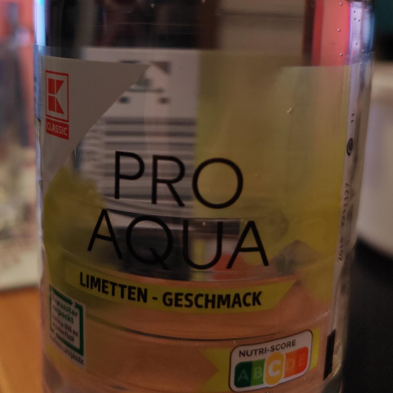 Fotografie - Pro Aqua Limetten - Geschmack K-Classic