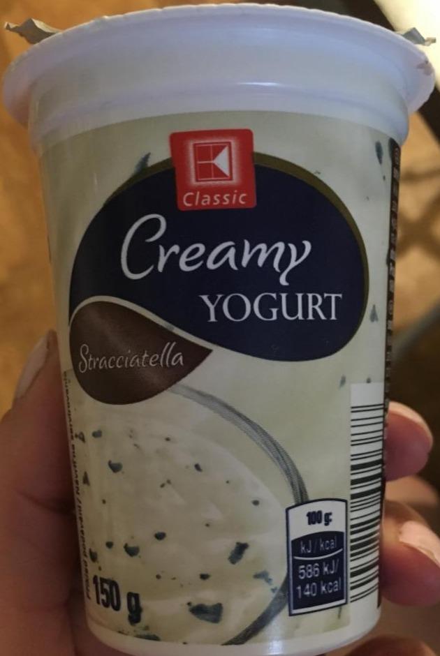 Fotografie - Creamy yogurt Stracciatella K-Classic