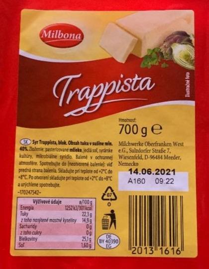 Fotografie - Trappista Milbona