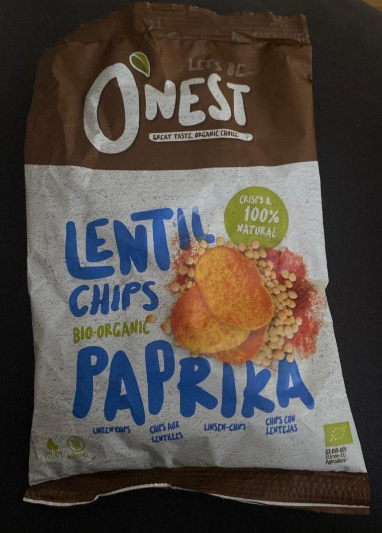 Fotografie - Lentil chips paprika 