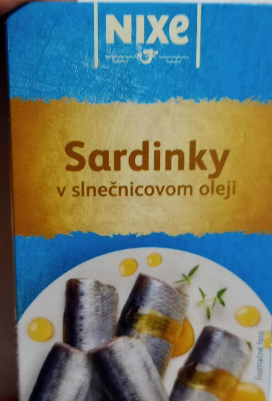 Fotografie - Sardinky v slnečnicovom oleji NIXE