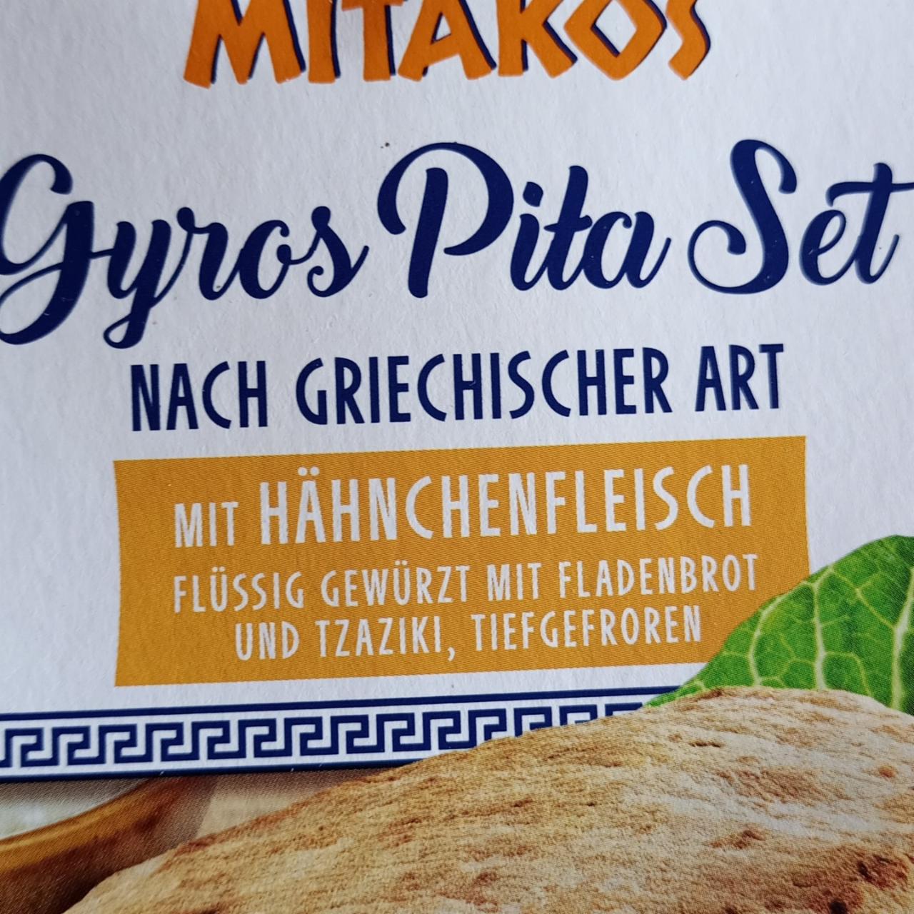 Fotografie - Gyros Pita Set Nach Griechischer Art Mitakos