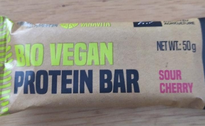 Fotografie - Bio Vegan Protein Bar Sour Cherry