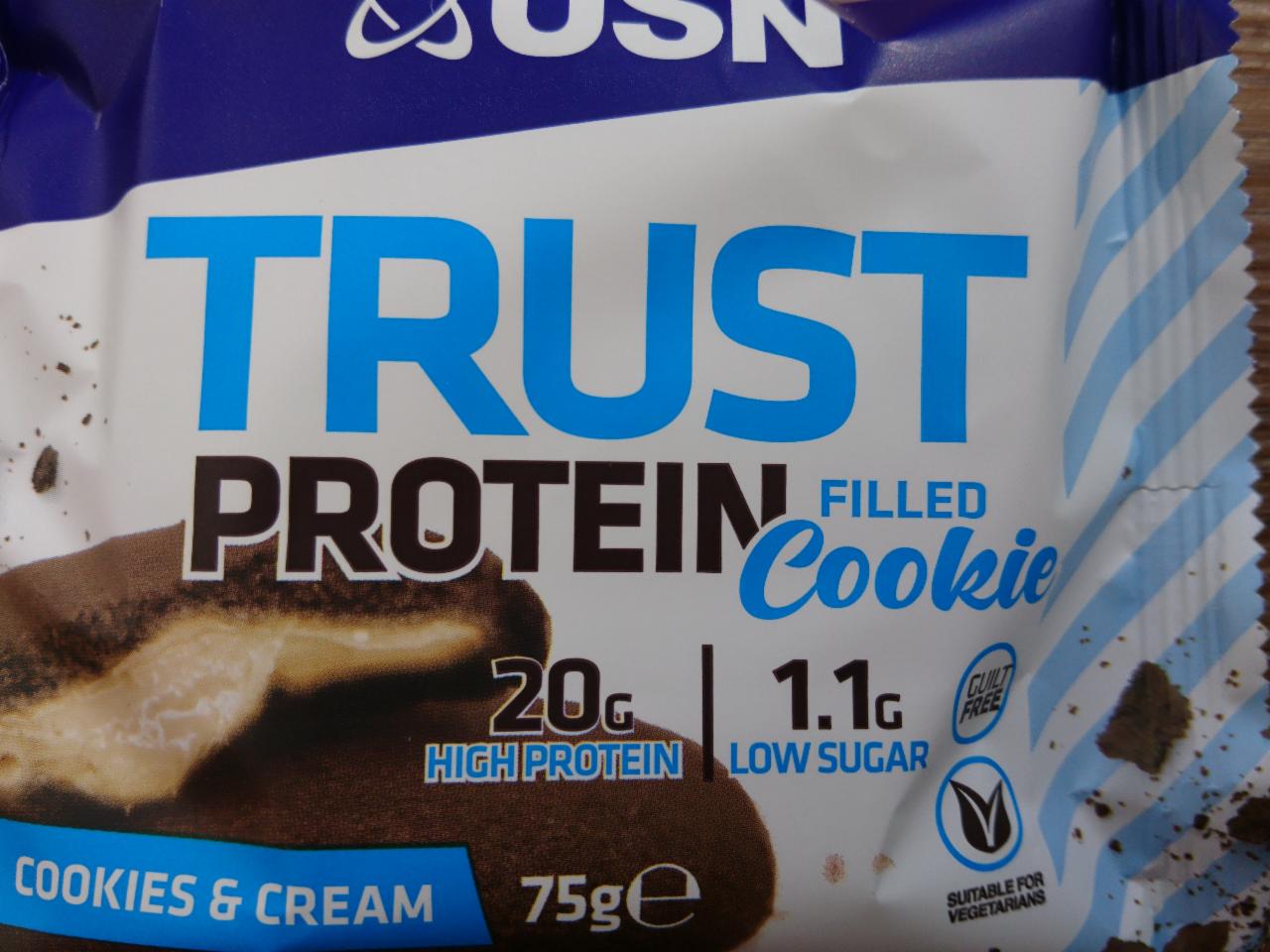 Fotografie - Trust Protein Cookie Cookies&Cream