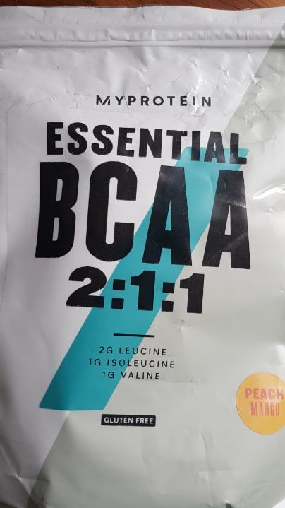 Fotografie - Essential BCAA 2:1:1 Peach Mango MyProtein