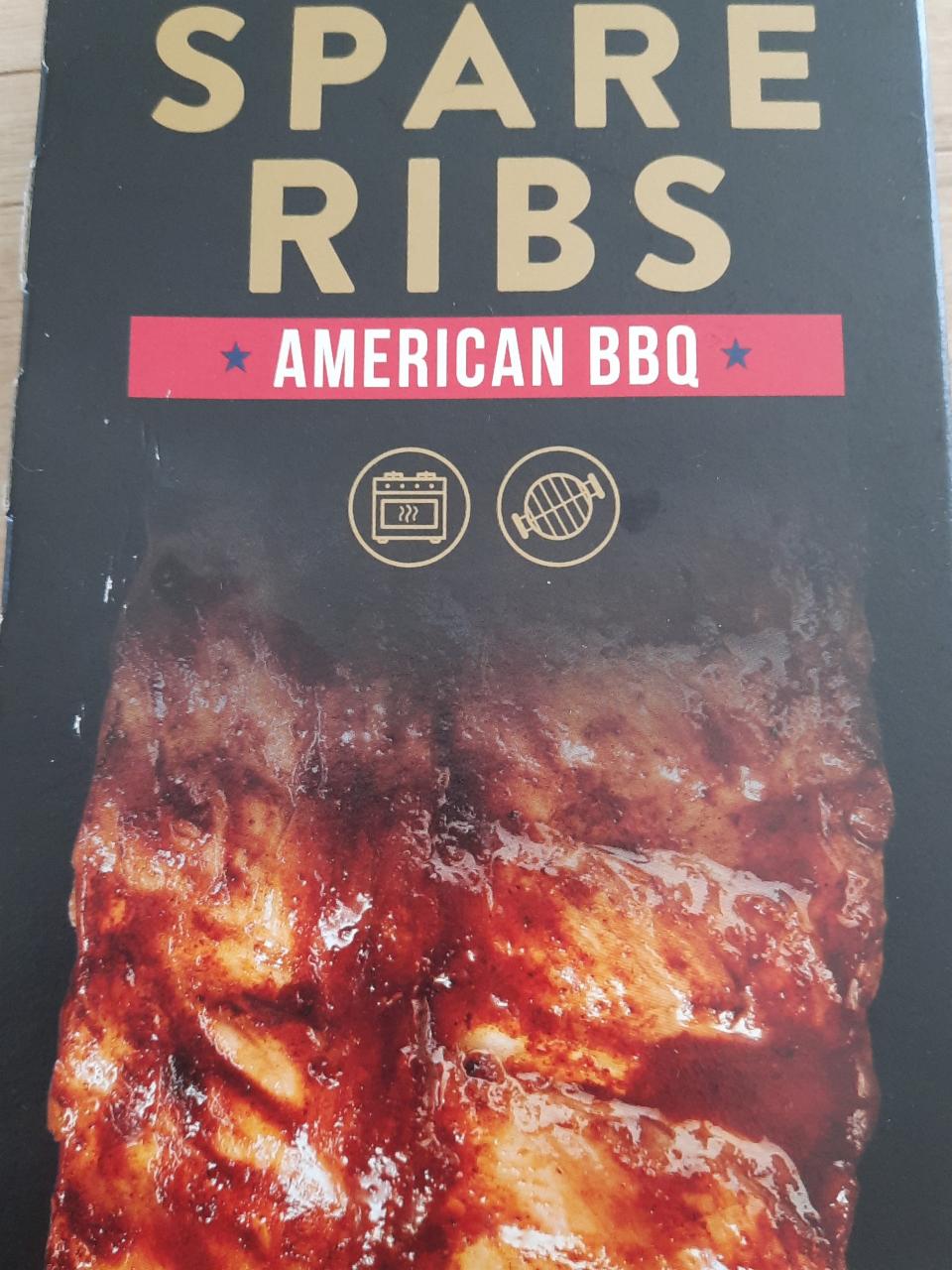 Fotografie - Spare Ribs American BBQ slow cooked